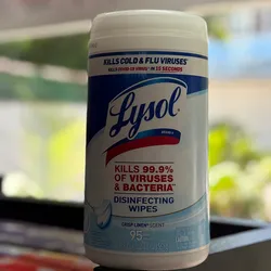 Lysol, Toallitas desinfectantes,95u