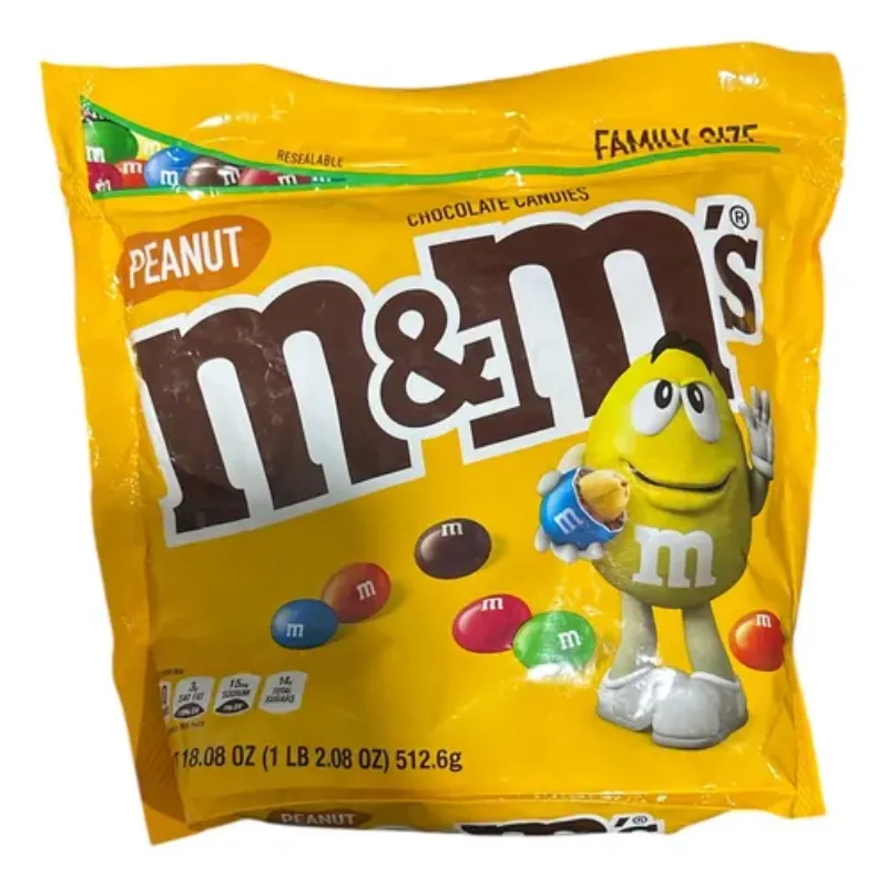 M&Ms con maní ,512g