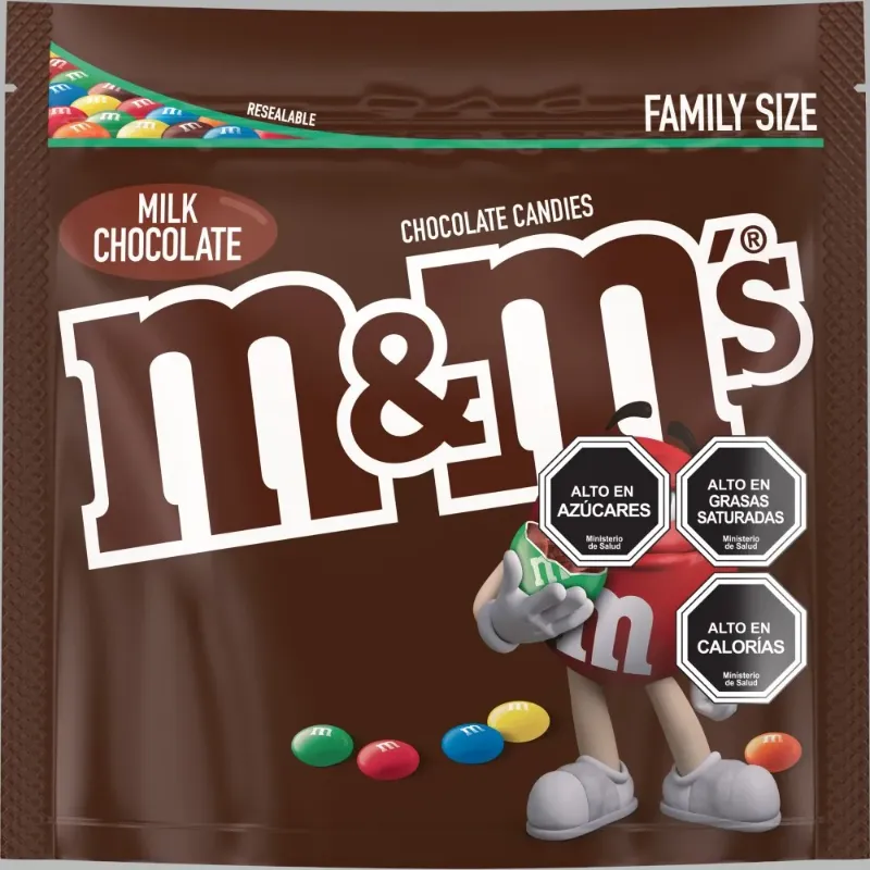 M&Ms leche con chocolate 510.3g