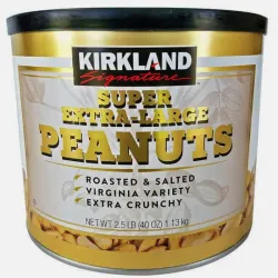 Maní extra grandes, Kirkland, 2.5 lb