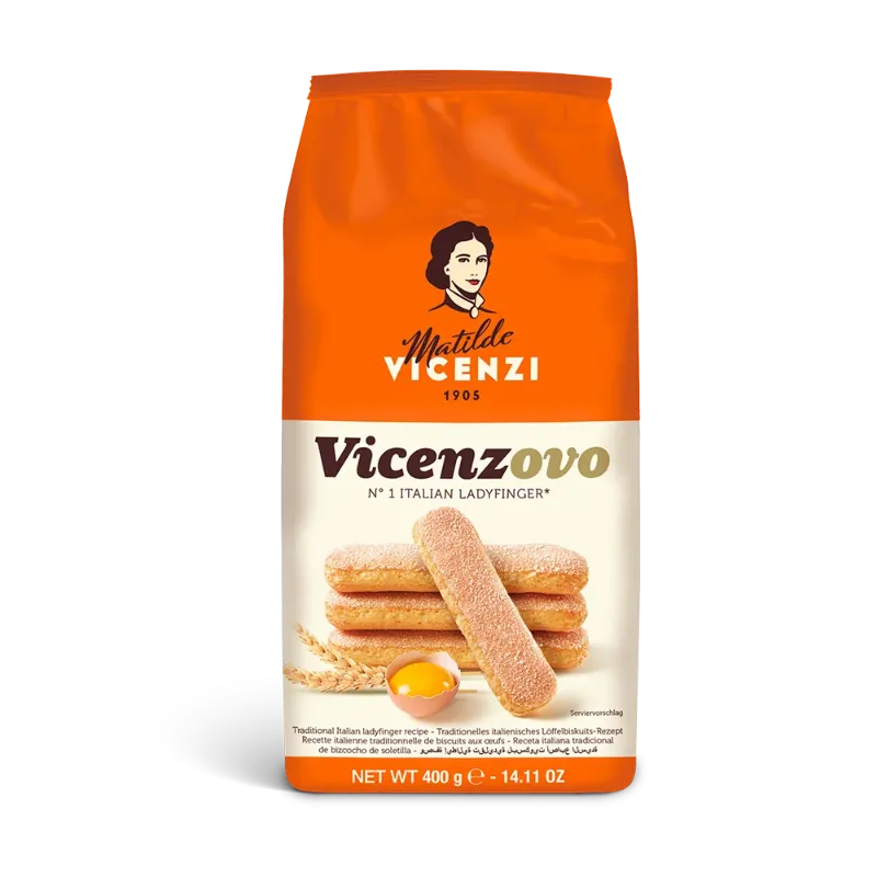 Matilde Vicenzi Vicenzovo– Galletas italianas clásicas, galletas de mariquita para tiramisú, galletas lácteas