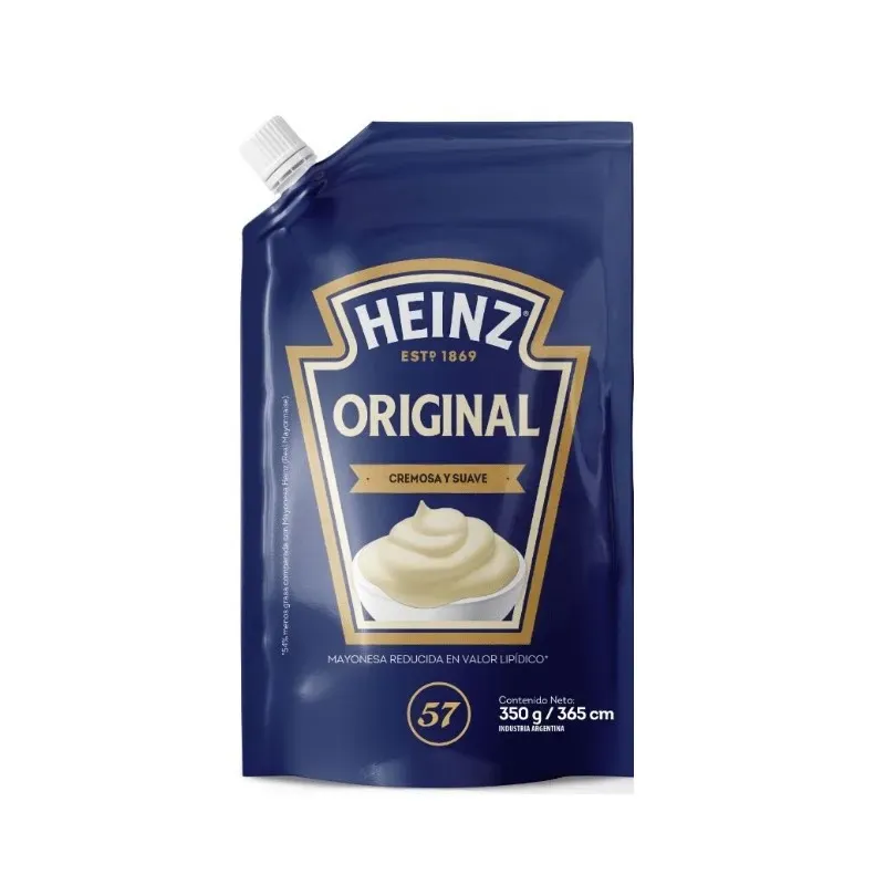 Mayonesa huevos HEINZ Bolsa 340gr