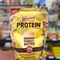 Mezcla de Proteína ,Wyman’s ,Banana Peanut Butter 