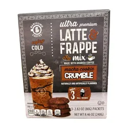 Mix Latte & Frappe, Mocha Cookie Crumble, Barissimo.