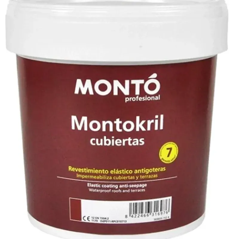 Montokril Cubiertas(rojo), Montó