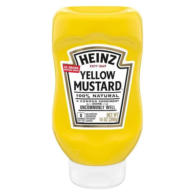 Mostaza Heinz, 17.5 oz