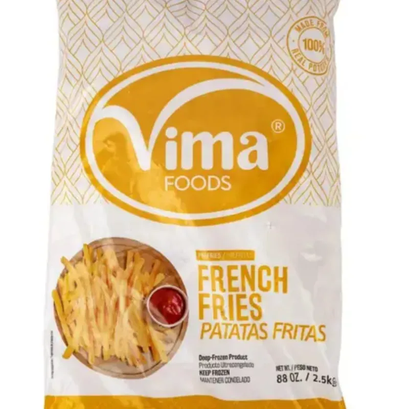 Papas pre-fritas, Vima, 2.5 kg