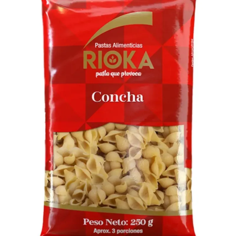 Pastas conchas, Rioka, 250 g