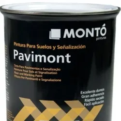 Pintura para suelos y señalización, Montó, Amarillo