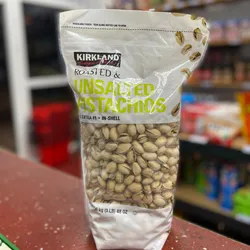 Pistachos ,Kirkland sin sal 