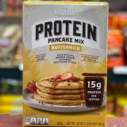Premezcla para Pancake , 15g de proteína por porción