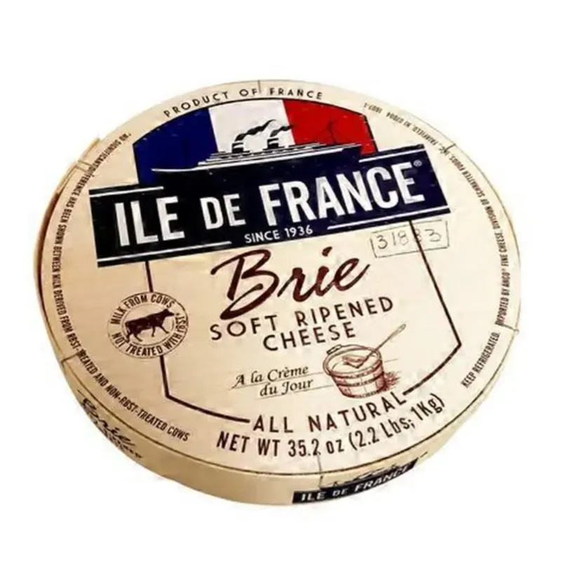 Queso Brie de maduración blanda, Ile de France, 1kg