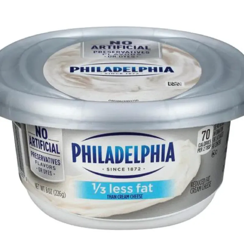 Queso crema 1/3 menos de grasa, Philadelphia, 7.5 oz