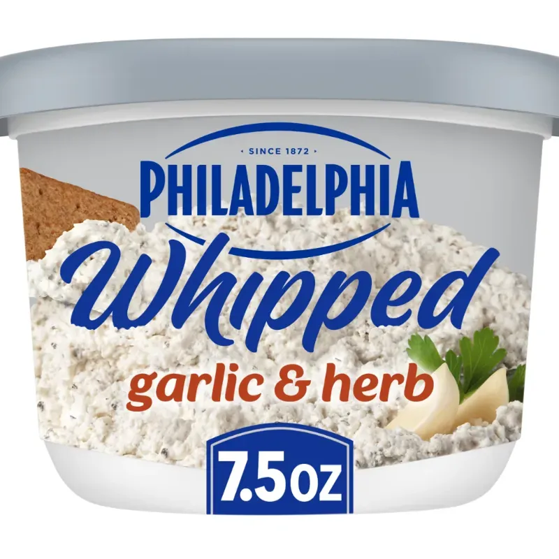 Queso crema con ajo y hierbas, Philadelphia, 7.5 oz