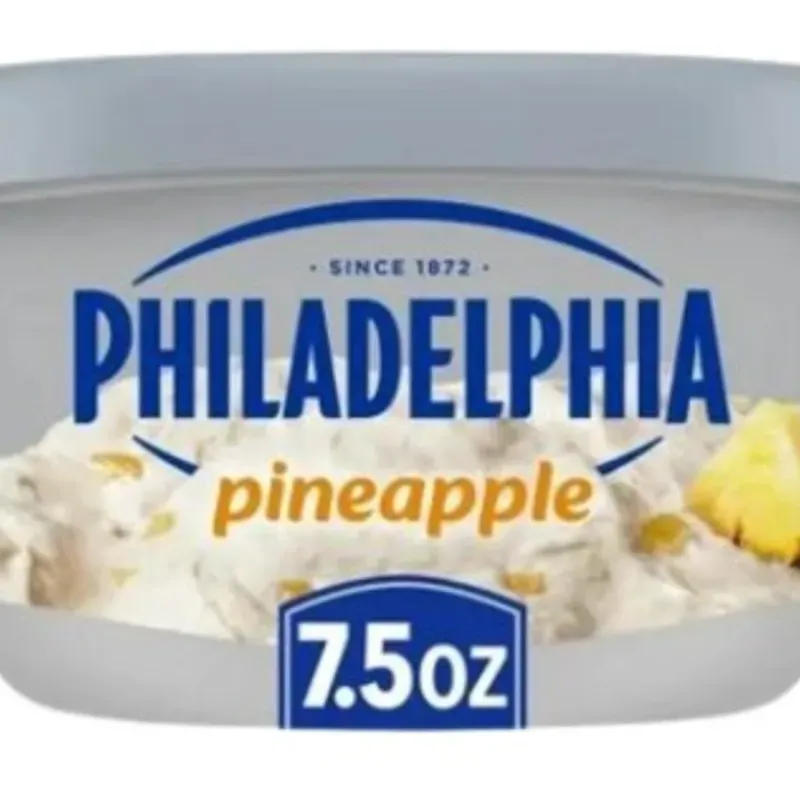 Queso crema con piña, Philadelphia, 7,5 oz