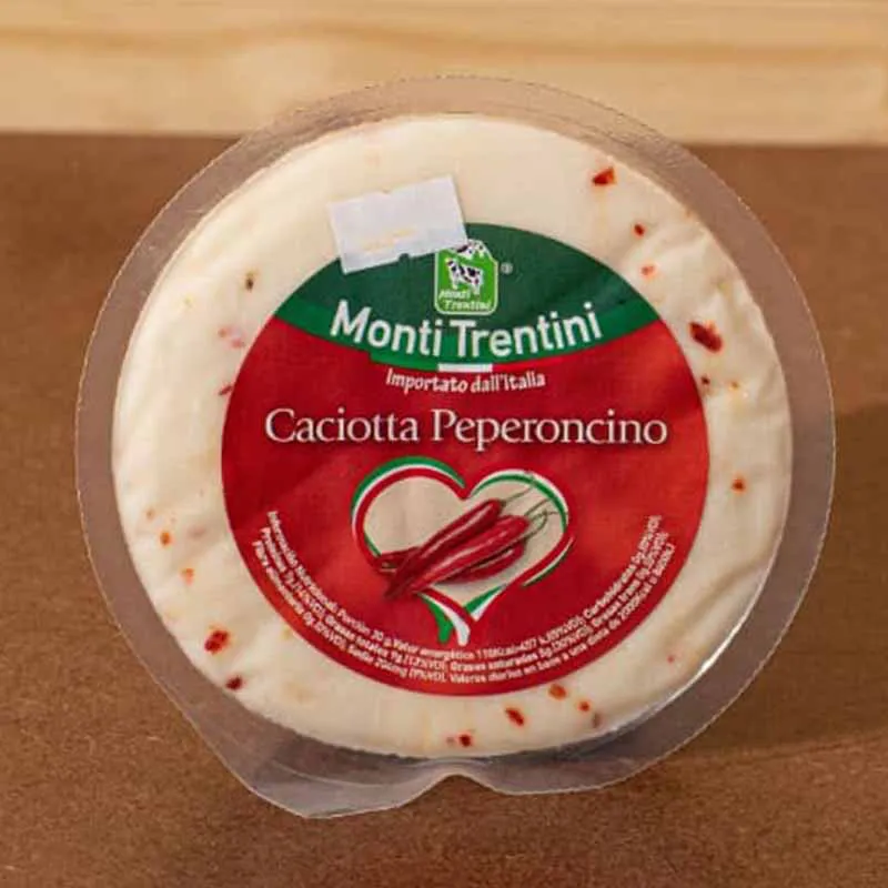 Queso Monti Trentini ,Caciotta Peperoncino 