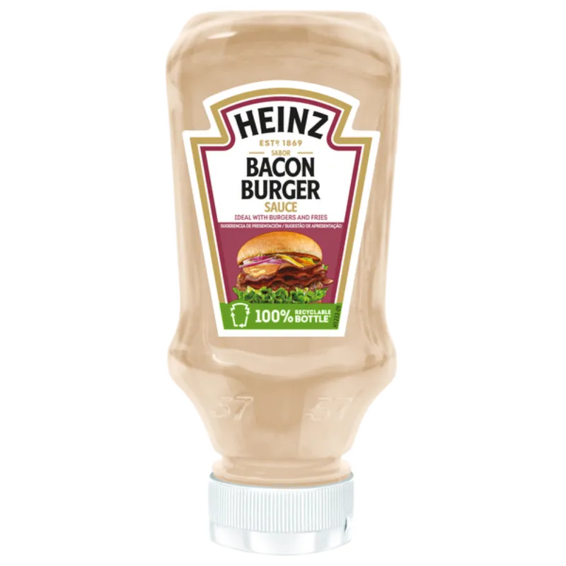 Salsa Bacon Burger , Heinz 