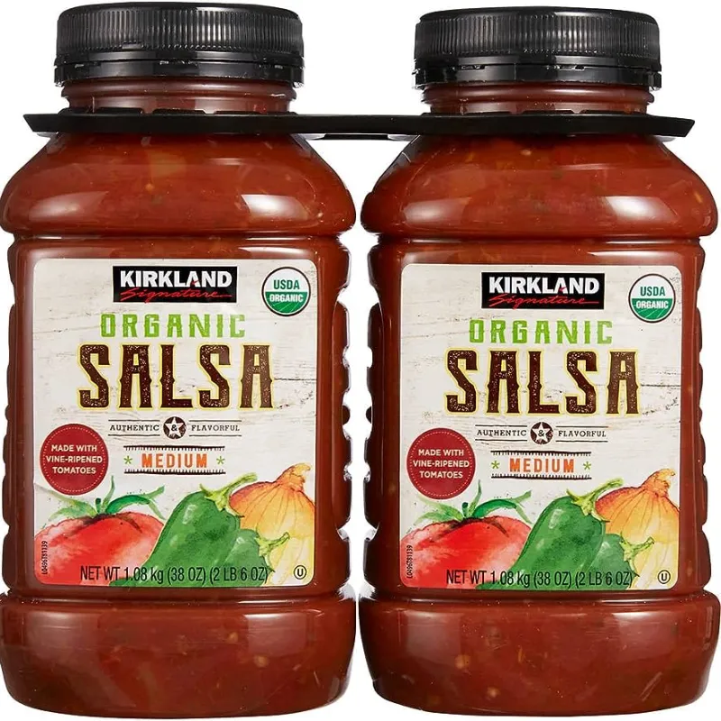 Salsa Orgánica, 38oz, precio por unidad. 