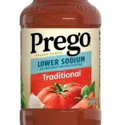 Salsa Prego Italiana, Lower Sodium, 45 oz
