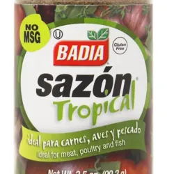 Sazón tropical, Badia, 3.5 oz