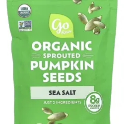 Semillas de calabaza orgánica, Go Raw, 1lb