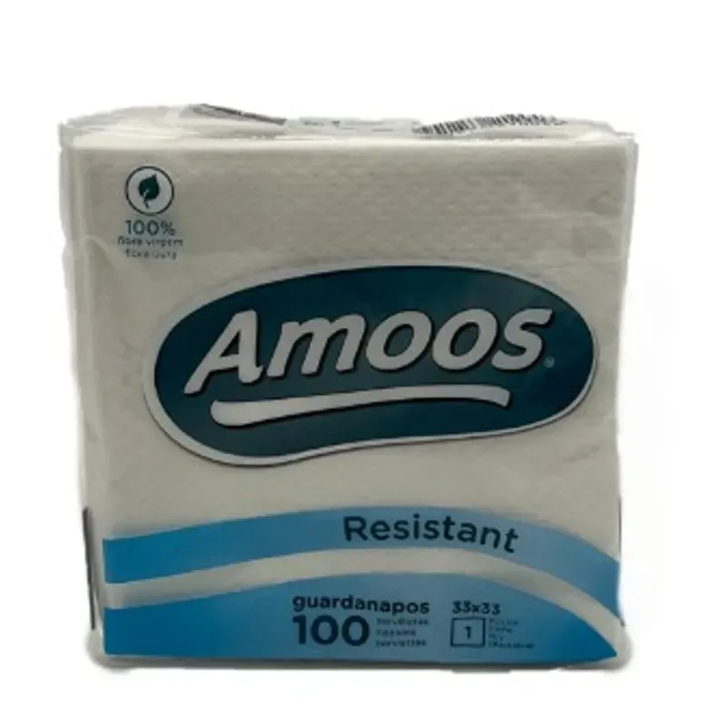 Servilletas Amoos, 100 u