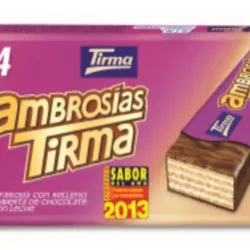 Sorbetos con relleno y cubierto de chocolate ( 4u ), Tirma