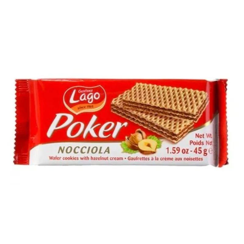 Sorbetos Poker de Avellana 45g