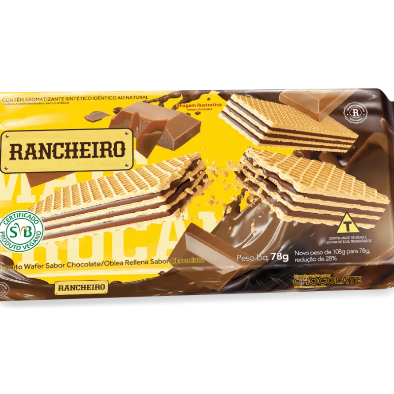 Sorbetos Rancheiro, Sabor Chocolate, 78gr