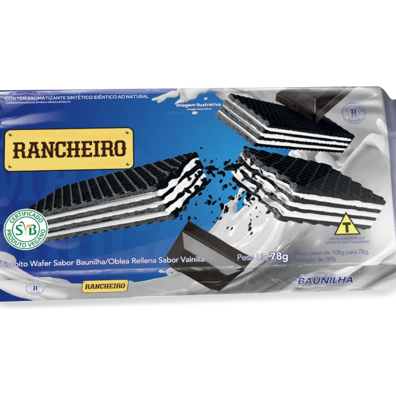 Sorbetos Rancheiro, Sabor Vainilla, 78gr
