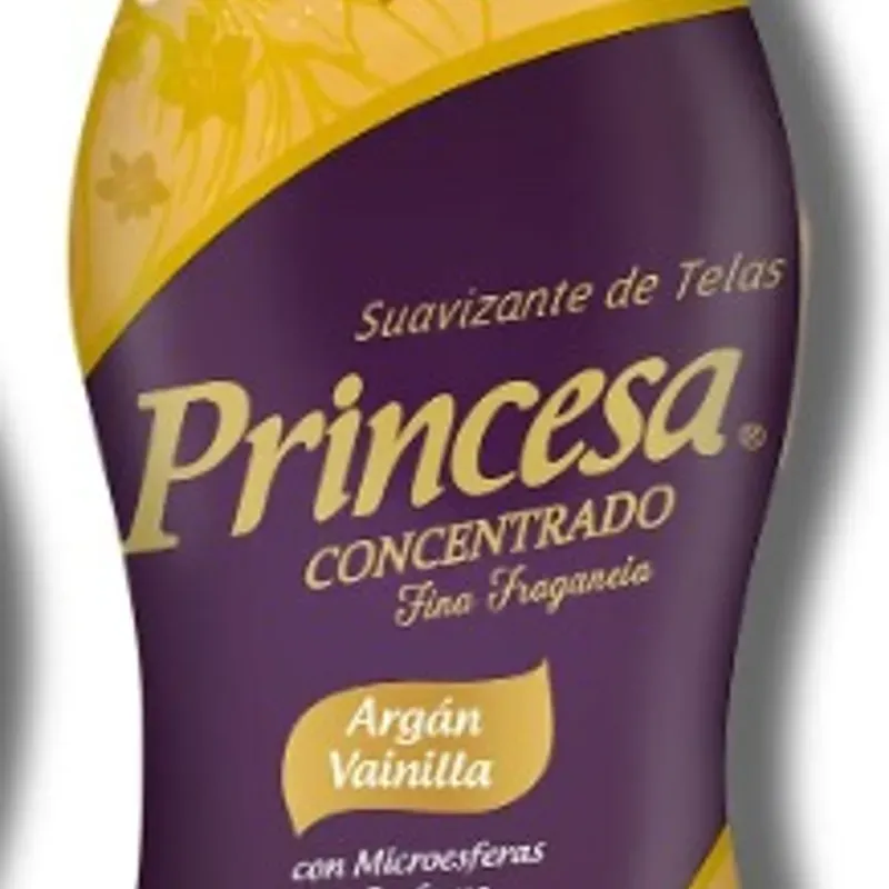 Suavizante de ropa, Princesa, aroma argán y vainilla, 750 ml