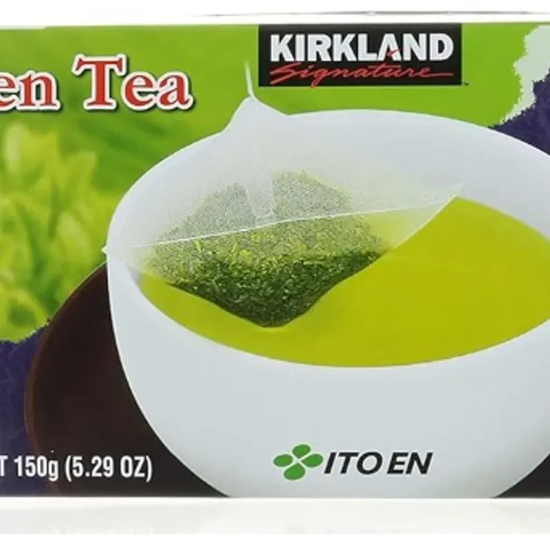 Té verde orgánico, Kirkland, 100 u