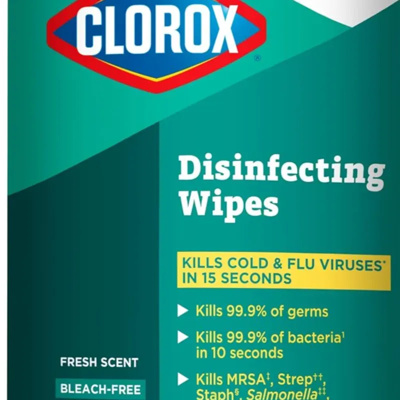 Toallas desinfectantes, Clorox, 75 u