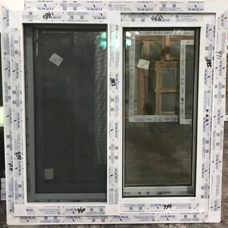 Ventana doble deslizante PVC,color blanco