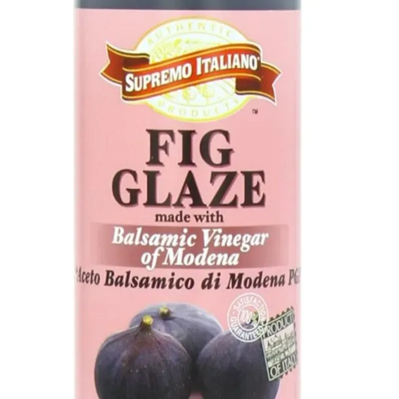 Vinagre Balsámico glaseado de higo, Supremo Italiano, 380 ml 