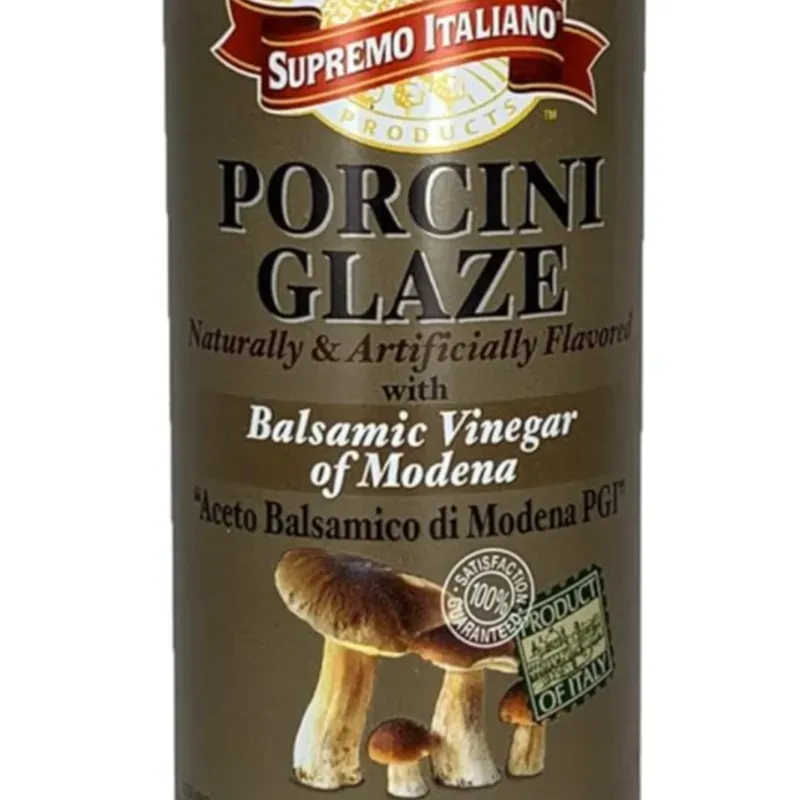 Vinagre Balsámico glaseado de hongos, Supremo italiano,380 ml