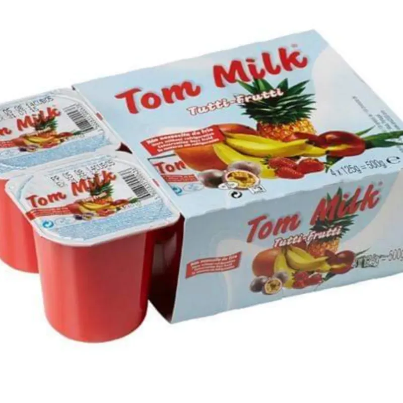 Yogurt Cóctel, Tom Milk,4 unidades 