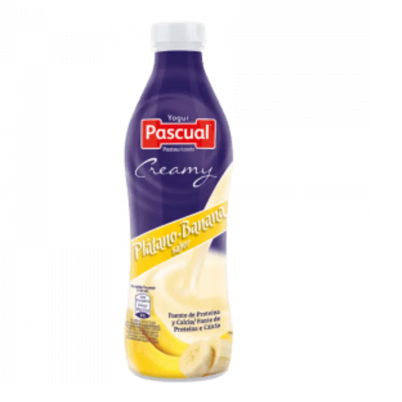 Yogurt Pascual , sabor plátano 750ml 