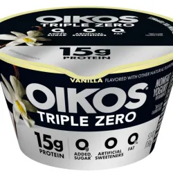 Yogurt triple zero de vainilla, Oikos, 5.3 oz