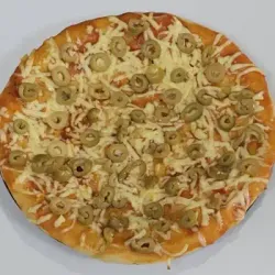 Pizza con Aceitunas 