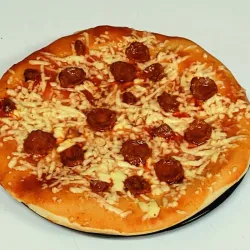 Pizza con Chorizo 
