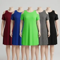 VESTIDO DE HUECOS XL