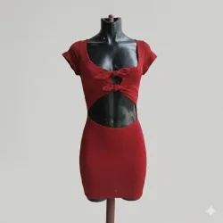 VESTIDO ESCOTADO