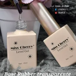 Base Rubber Transparente 15 ml