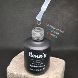 Base Rubber Transparente Nena's 15 ml