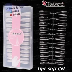 Caja de 240 tips coffin soft gel