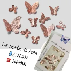 Cartera de Mariposa 🦋 (Oro Rosa) 