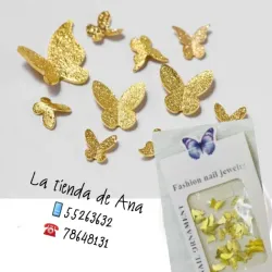 Cartera de Mariposa 🦋 (Oro)