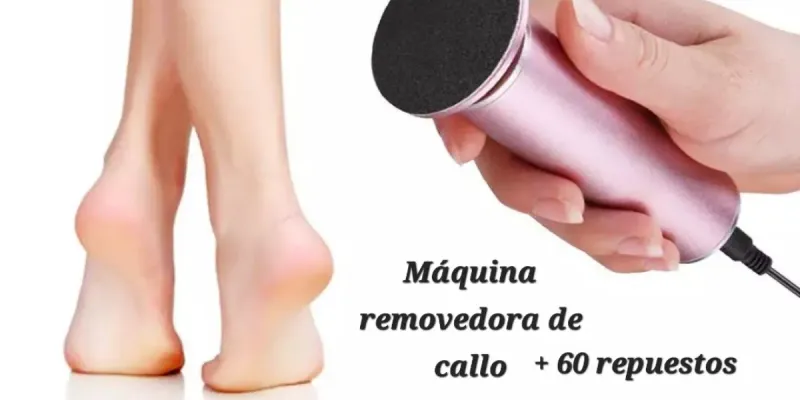 Máquina eléctrica removedora de callos