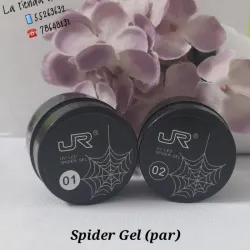 Pareja de Spider Gel JR (Blanco y Negro) 
